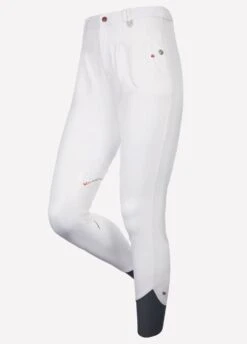 LeMieux Mens Lugano Breeches - White