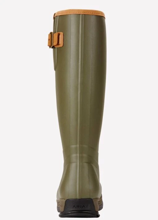 Ariat Men's Burford Insulated Wellingtons - Olive Green - Image 2