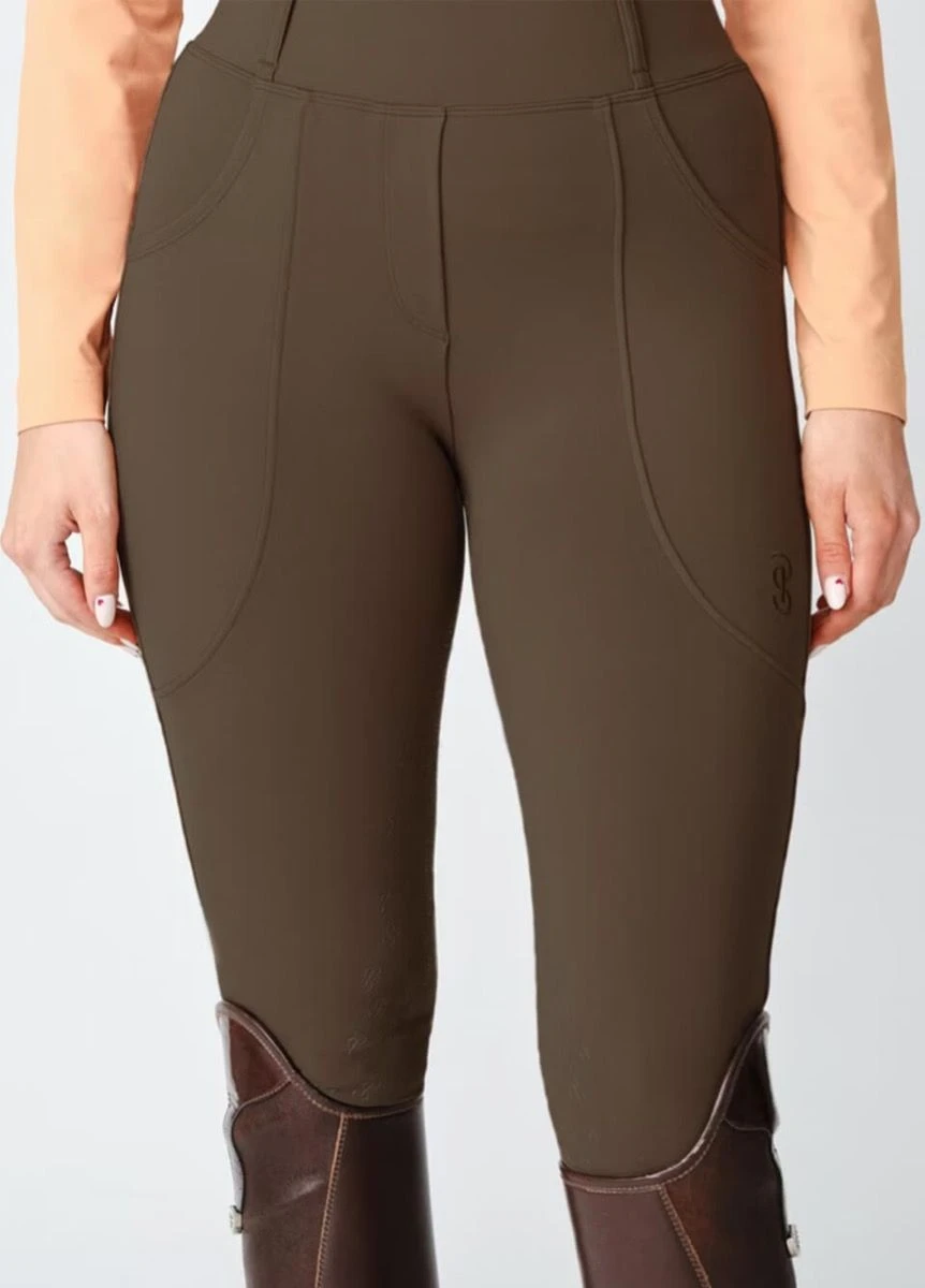 PS Of Sweden Juliette Full Grip Tights - Choc Chip - Image 2