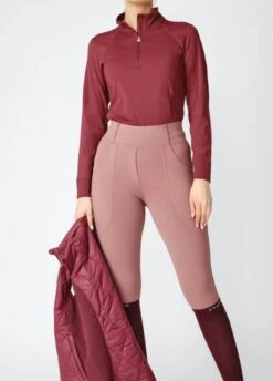 PS Of Sweden Juliette Full Grip Tights - Night Rose