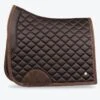 PS Of Sweden Suede Dressage Saddle Pad - Coffee -Equestrian Supplies Shop pssuededresspafcoffee1rdy