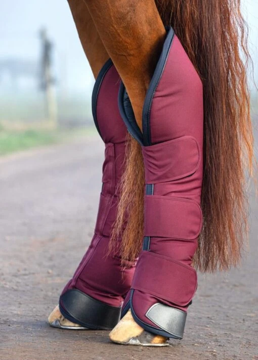Rambo Travel Boots - Burgundy - Image 2