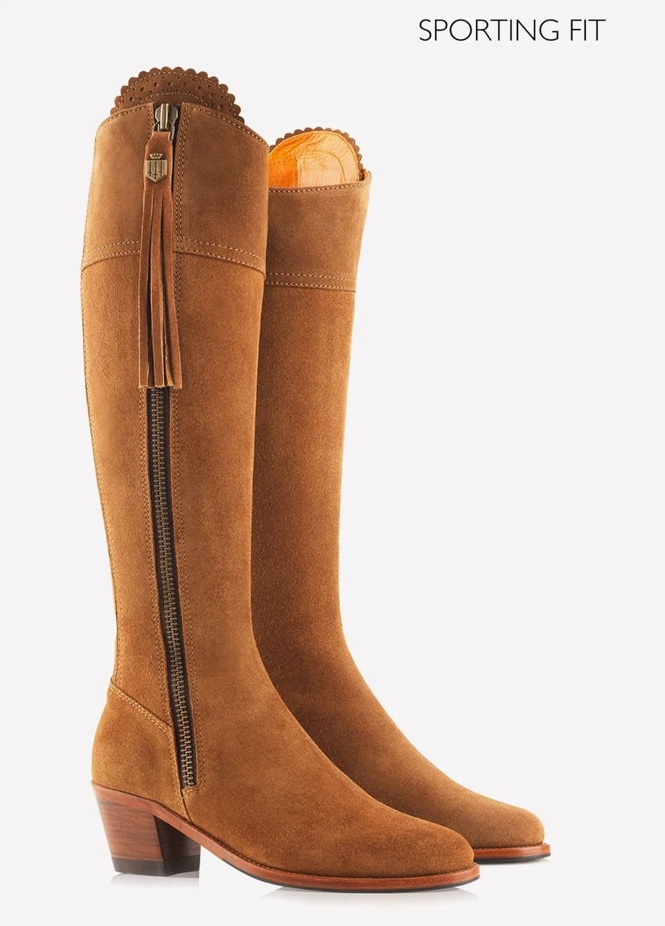 Fairfax & Favor Heeled Regina Sporting Fit - Tan - Image 6