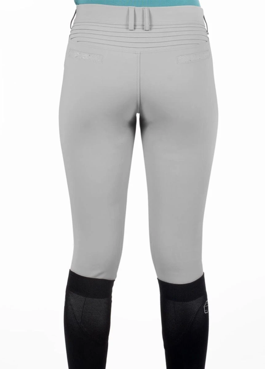 Samshield Adele Holographic Knee Grip Breeches - Grey - Image 3