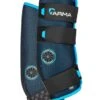 Shires Arma Magnetic Boots - Black/Blue -Equestrian Supplies Shop shires arma magnetic boots black 1rdy