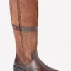Dubarry Ladies Sligo Knee High Boots - Walnut