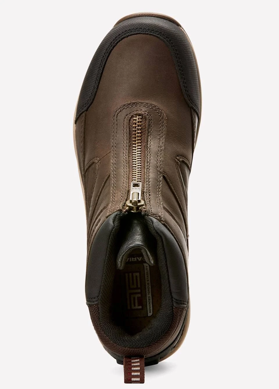 Ariat Ladies Telluride Zip H2O Boots - Dark Brown - Image 5