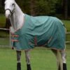Weatherbeeta ComFITec Tyro Standard Neck Lite Plus - Green/Burnt Orange -Equestrian Supplies Shop wb tyro green 1rdy