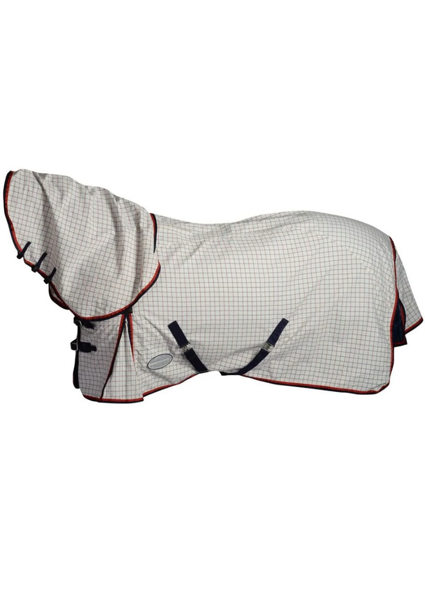 Weatherbeeta Summer Sheet Lite III Combo - White/Navy/Red - Image 2