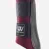 Woof Wear Club Brushing Boots - Burgundy -Equestrian Supplies Shop woofclubburgrdy