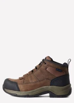 Ariat Ladies Telluride Composite Toe Work Boots - Distressed Brown -Equestrian Supplies Shop workboot3