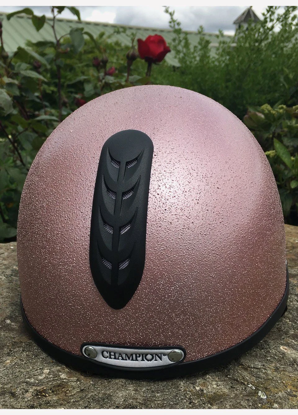 Champion X-Air Sport Jockey Skull - Rose Gold - Image 2